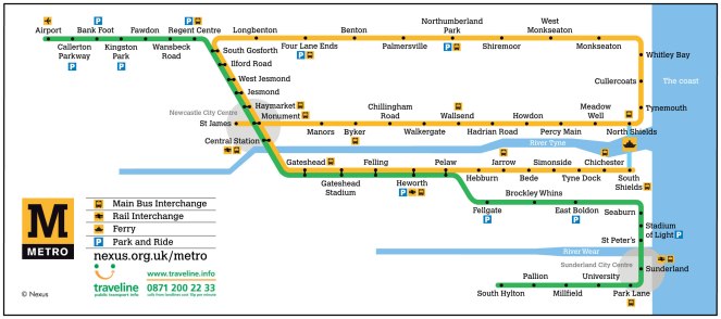 Metro Map third A4